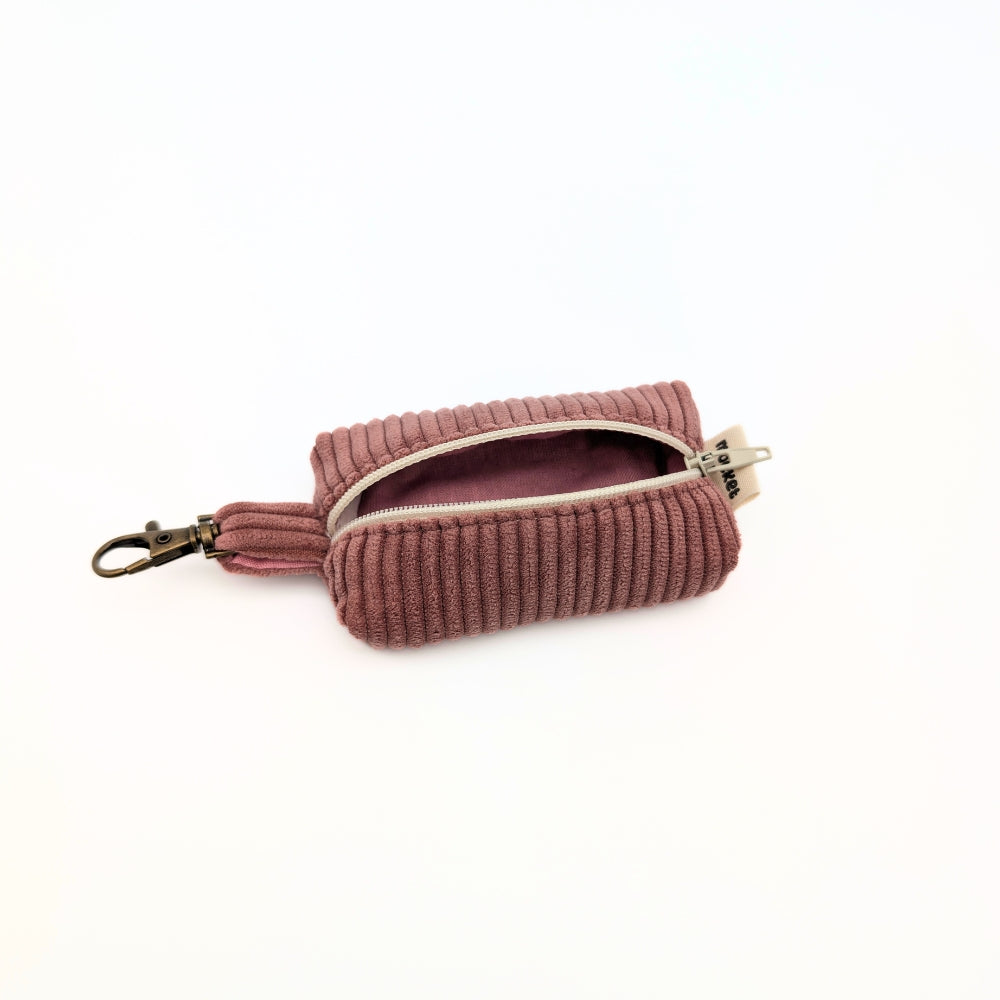 Pochette à friandises velours côtelé