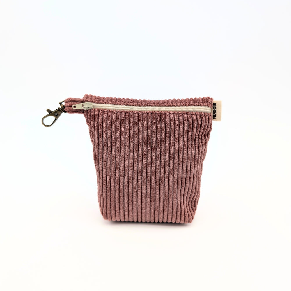 Pochette à friandises velours côtelé