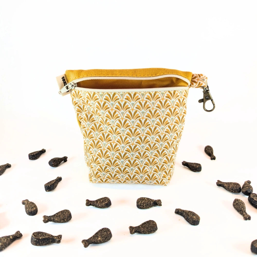 Pochette à friandises éventails japonais