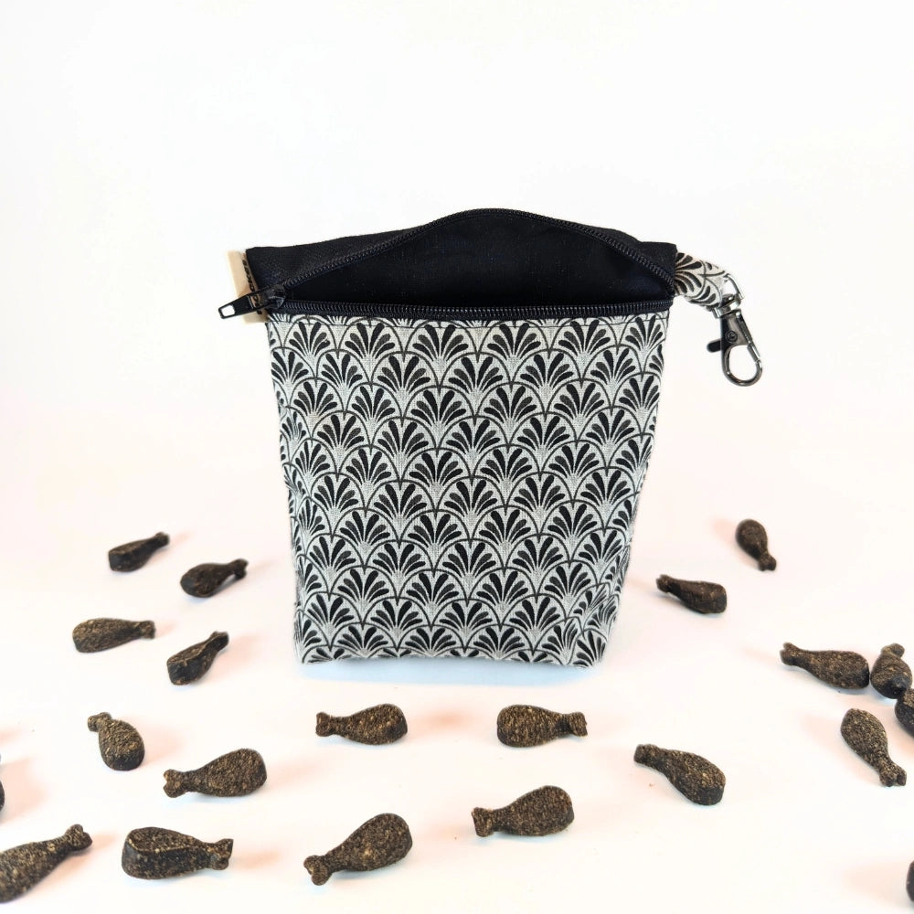 Pochette à friandises éventails japonais
