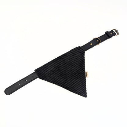 Bandana en velours réversible pour collier à trous